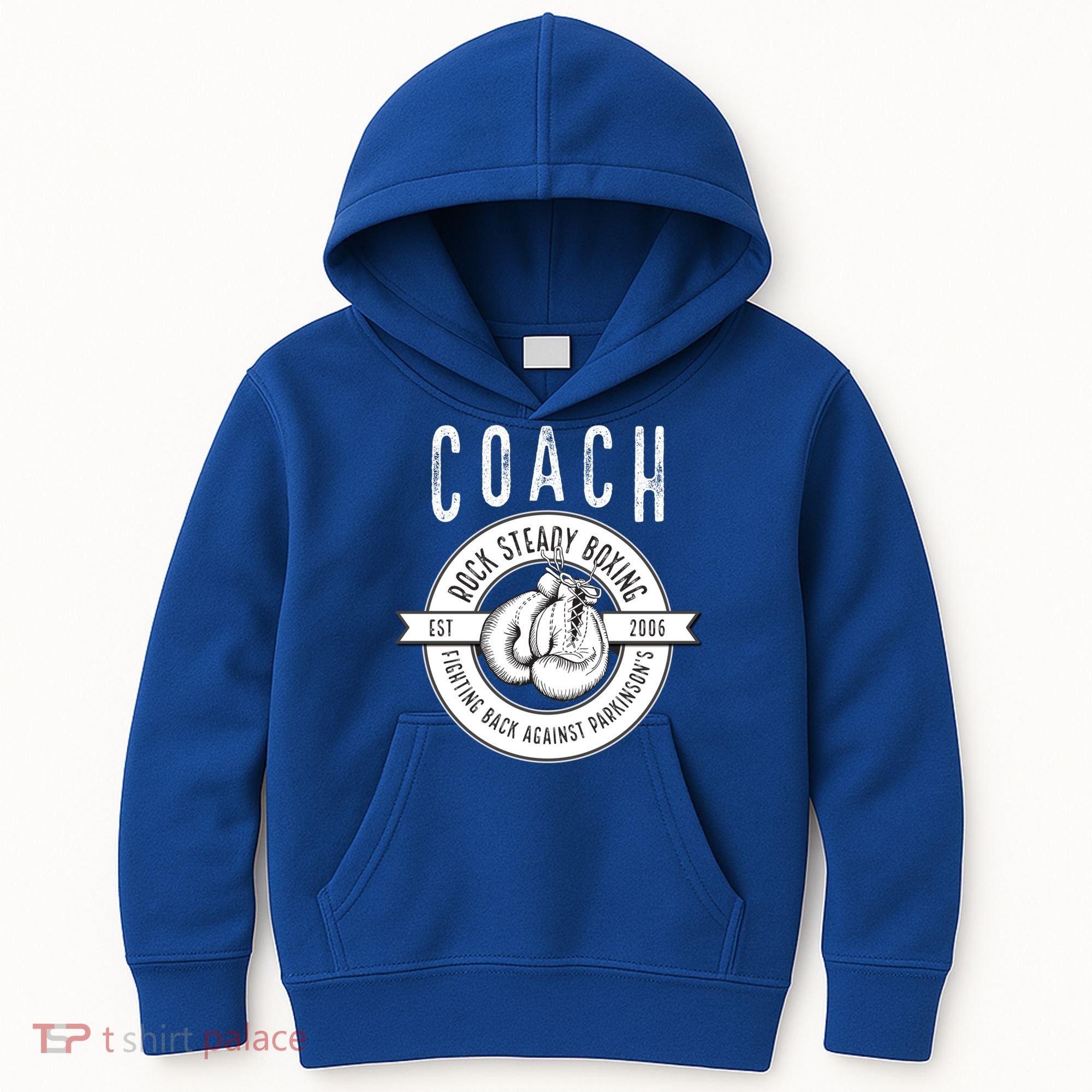 Rock Steady Boxing Coach Fight ParkinsonS Gift Kids Hoodie