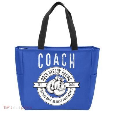 Rock Steady Boxing Coach Fight ParkinsonS Gift Tote Bag