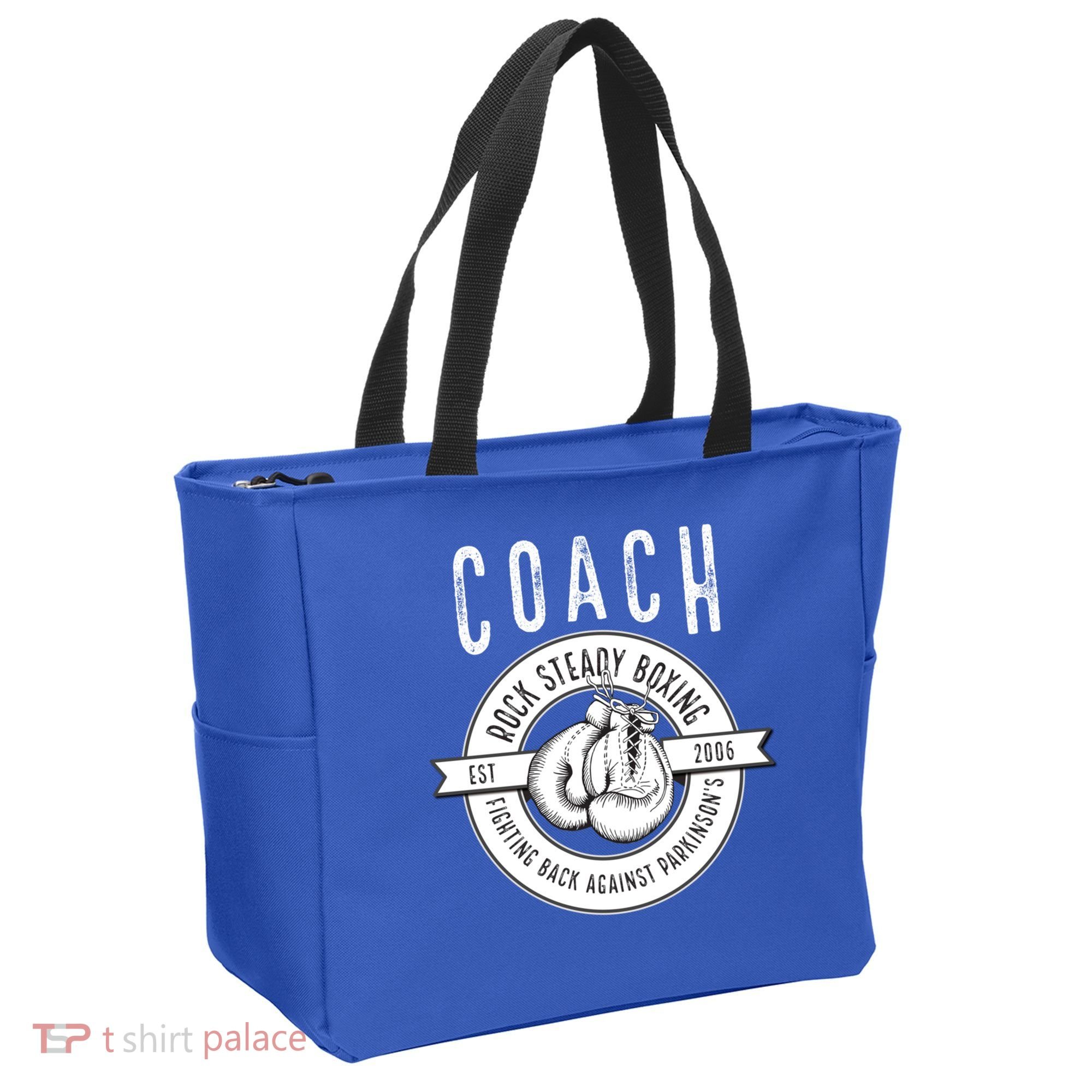 Rock Steady Boxing Coach Fight ParkinsonS Gift Tote Bag