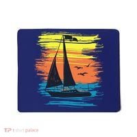Retro Sail Boat Sailing Graphic Mousepad thumb 0
