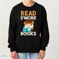 Read SMore Books Camping Bookworm Boy Cute Librarian Women's Sweatshirt thumb 0