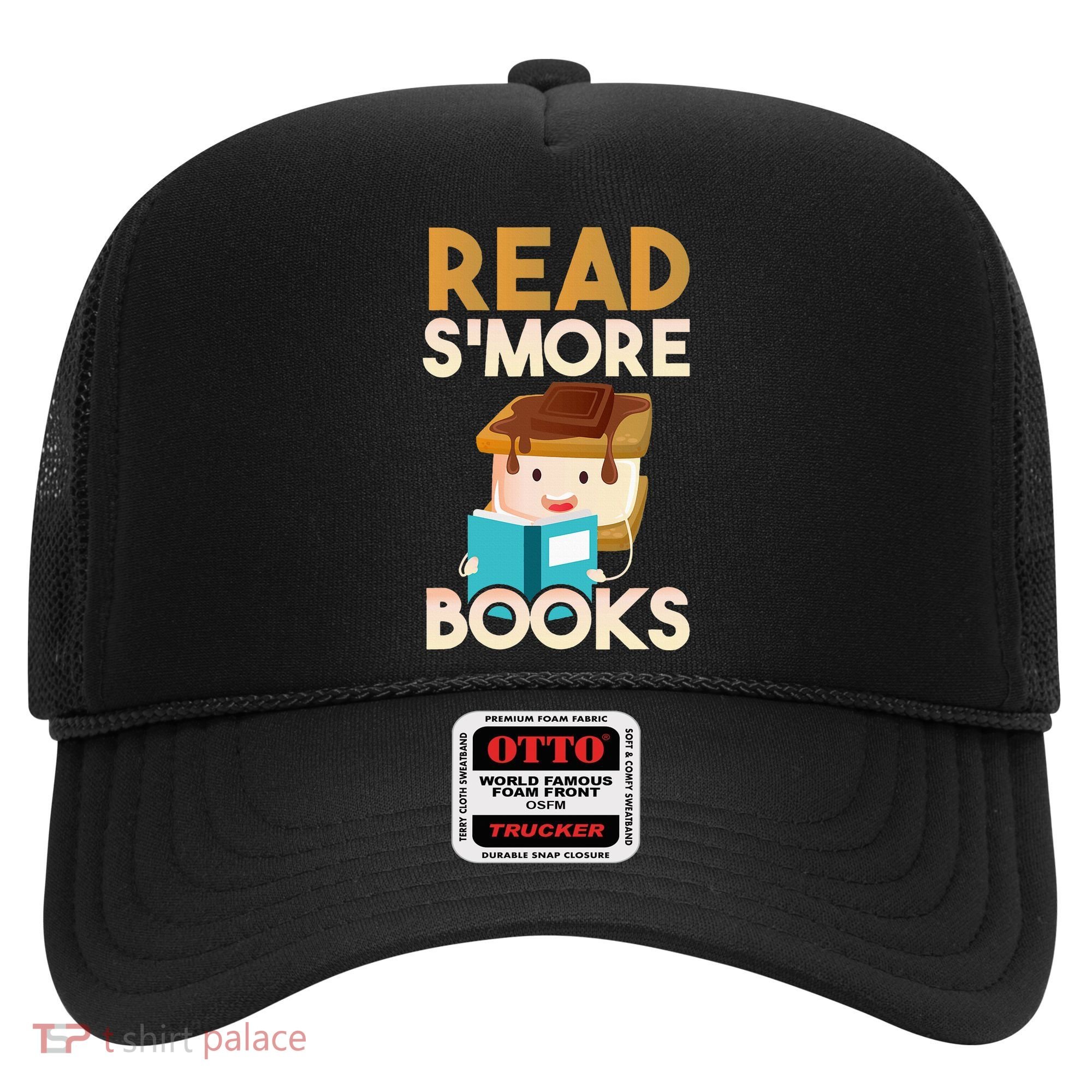 Read SMore Books Camping Bookworm Boy Cute Librarian Hat