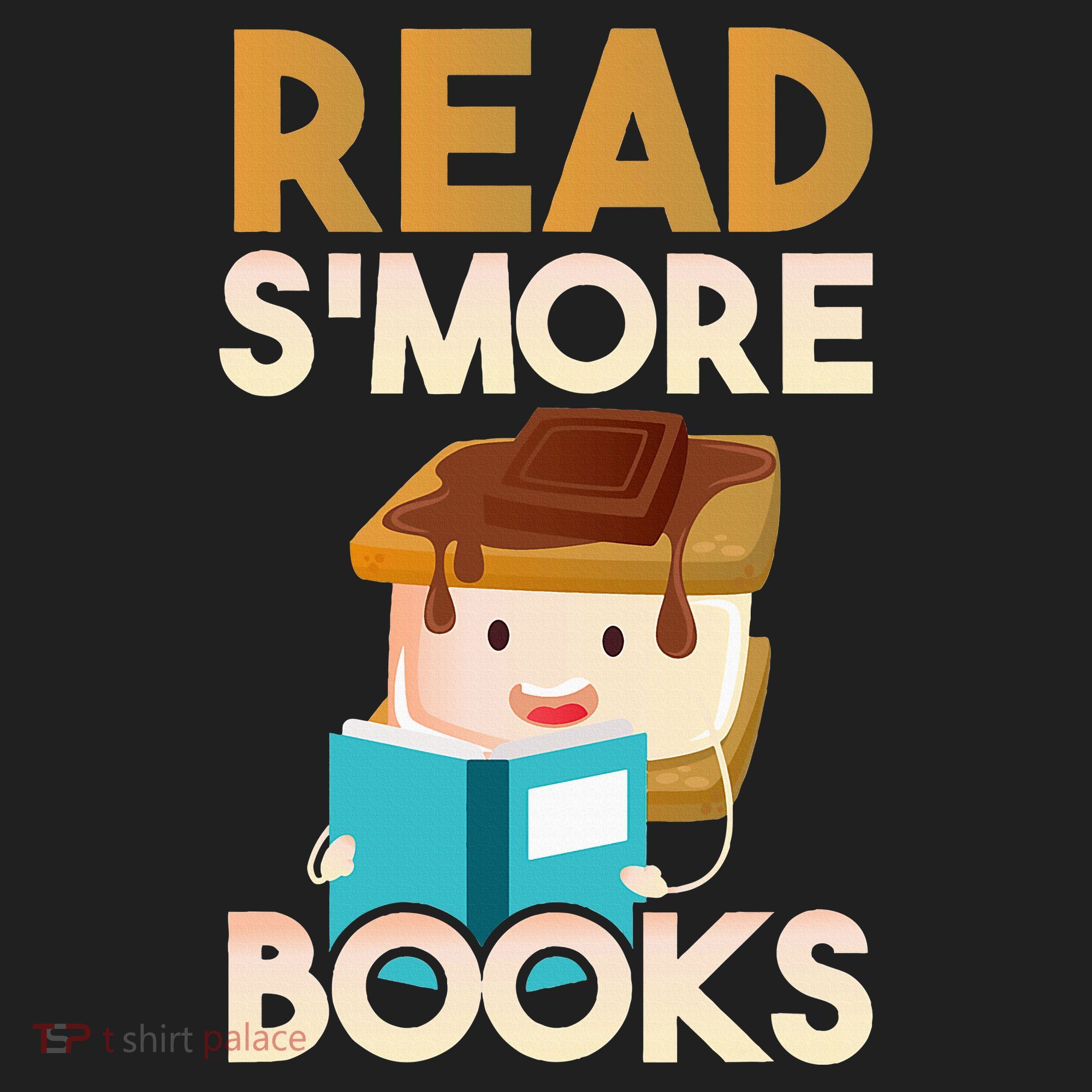 Read SMore Books Camping Bookworm Boy Cute Librarian Hat