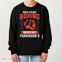 Rock Steady Boxing Knock Out Parkinsons Boxer Women's Sweatshirt thumb 0
