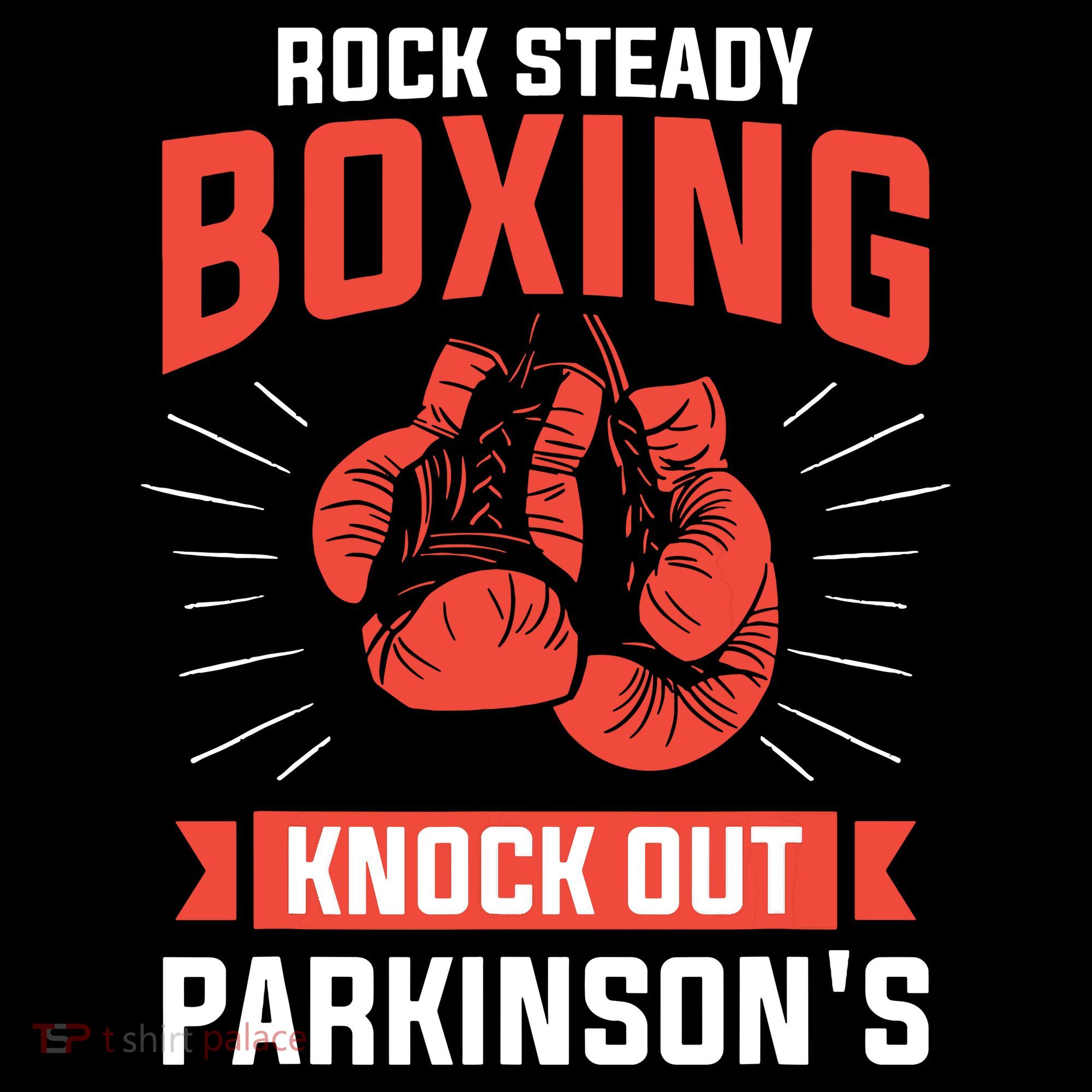 Rock Steady Boxing Knock Out Parkinsons Boxer Women's Hoodie