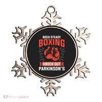 Rock Steady Boxing Knock Out Parkinsons Boxer Ornament thumb 0