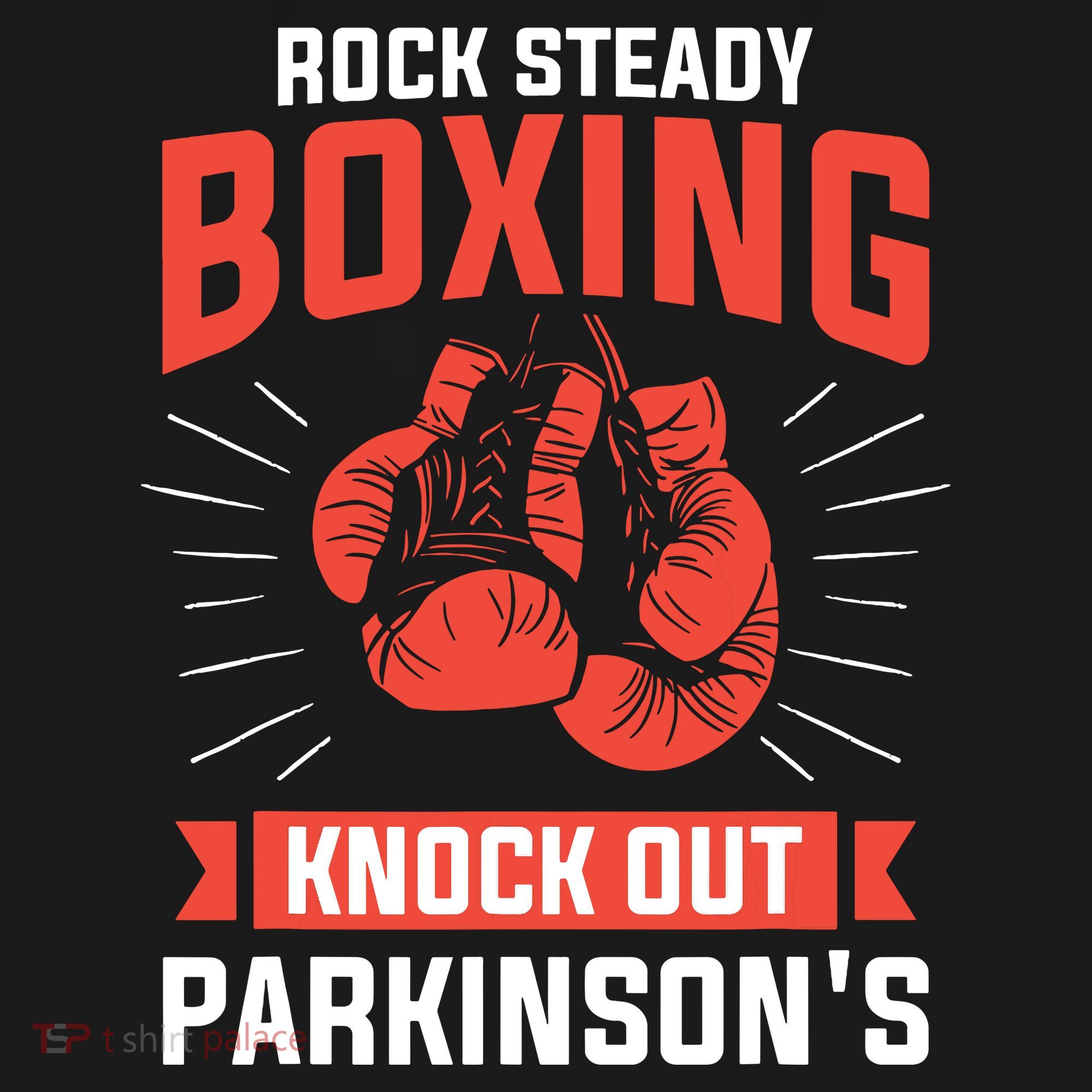 Rock Steady Boxing Knock Out Parkinsons Boxer Women's Tank Top