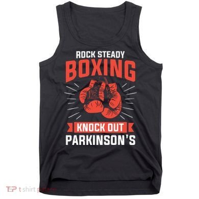 Rock Steady Boxing Knock Out Parkinsons Boxer Tank Top