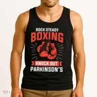 Rock Steady Boxing Knock Out Parkinsons Boxer Tank Top thumb 3