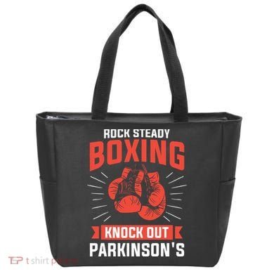 Rock Steady Boxing Knock Out Parkinsons Boxer Tote Bag