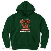 Rock Steady Boxing Knock Out Parkinsons Boxer Hoodie thumb 0