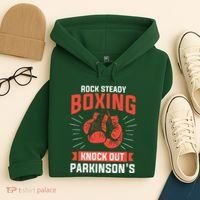 Rock Steady Boxing Knock Out Parkinsons Boxer Hoodie thumb 4