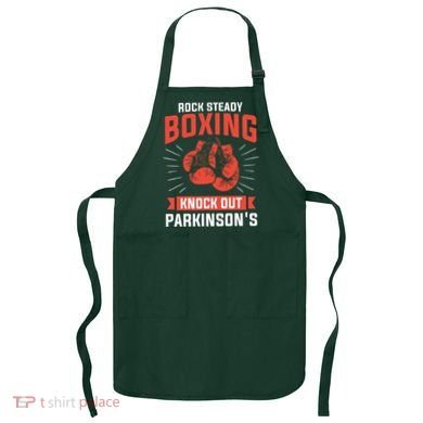 Rock Steady Boxing Knock Out Parkinsons Boxer Apron