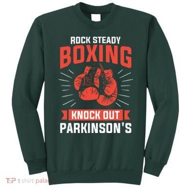 Rock Steady Boxing Knock Out Parkinsons Boxer Sweatshirt