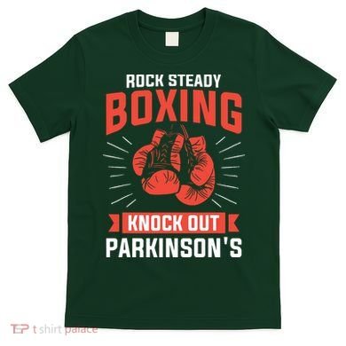 Rock Steady Boxing Knock Out Parkinsons Boxer T-Shirt