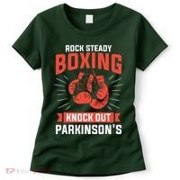 Rock Steady Boxing Knock Out Parkinsons Boxer Women's T-Shirt thumb 0