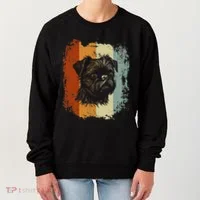 Retro Style Brussels Griffon Dog Women's Sweatshirt thumb 0
