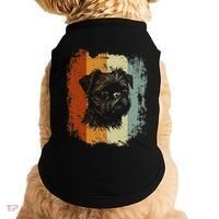 Retro Style Brussels Griffon Dog Doggie Tank thumb 0