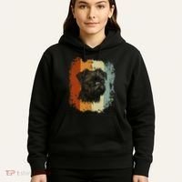 Retro Style Brussels Griffon Dog Hoodie thumb 5
