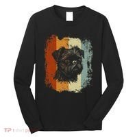 Retro Style Brussels Griffon Dog Long Sleeve Shirt thumb 0