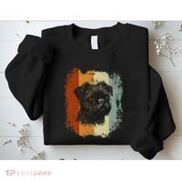 Retro Style Brussels Griffon Dog Sweatshirt thumb 2