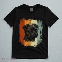 Retro Style Brussels Griffon Dog T-Shirt thumb 5