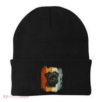 Retro Style Brussels Griffon Dog Beanie thumb 0