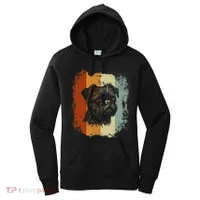 Retro Style Brussels Griffon Dog Women's Hoodie thumb 0
