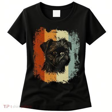 Retro Style Brussels Griffon Dog Women's T-Shirt