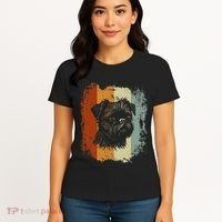Retro Style Brussels Griffon Dog Women's T-Shirt thumb 4