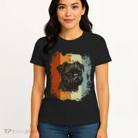 Retro Style Brussels Griffon Dog Women's T-Shirt thumb 4