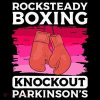 Rock Steady Boxing Knock Out ParkinsonS Awareness Women's Hoodie thumb 2