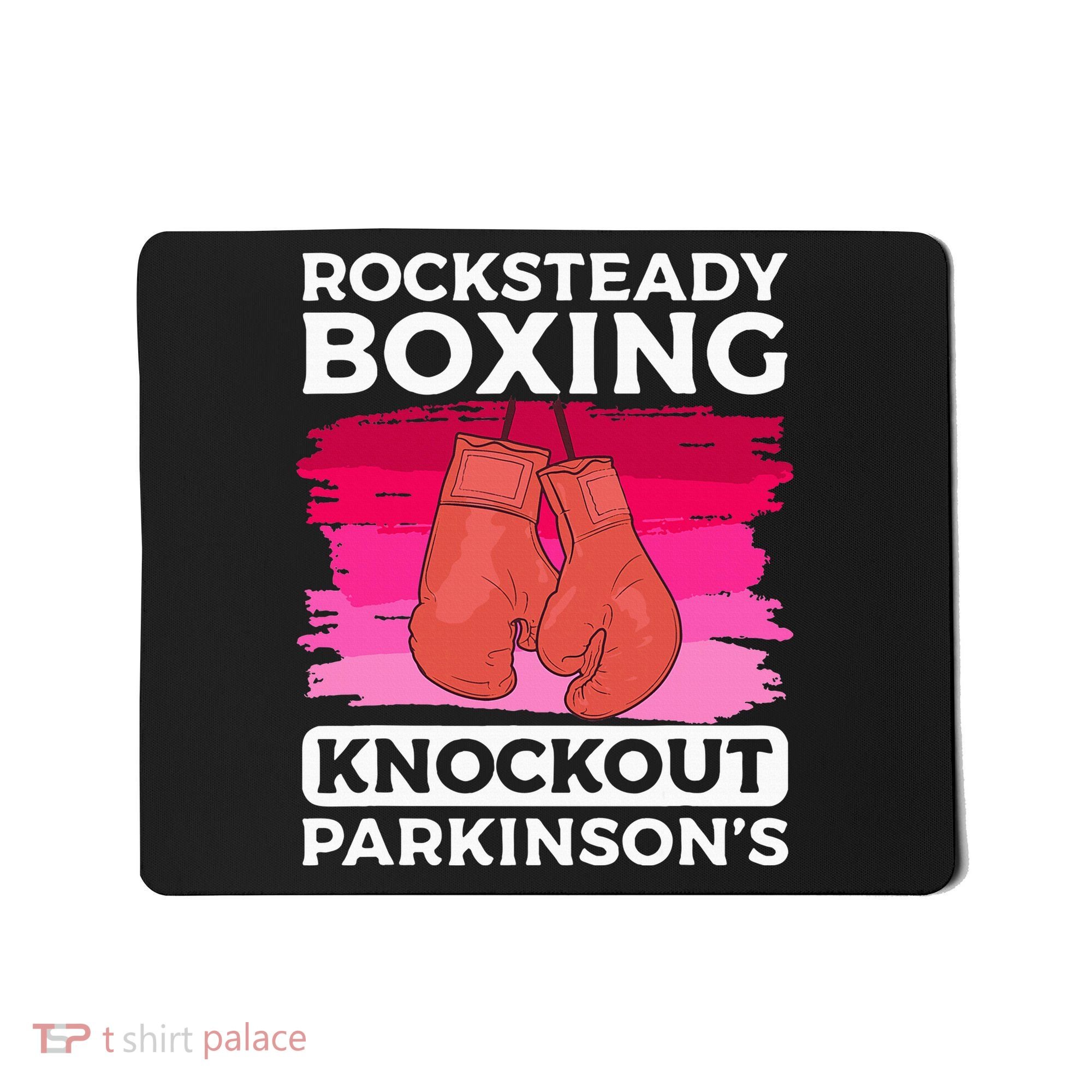 Rock Steady Boxing Knock Out ParkinsonS Awareness Mousepad