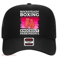 Rock Steady Boxing Knock Out ParkinsonS Awareness Hat thumb 0