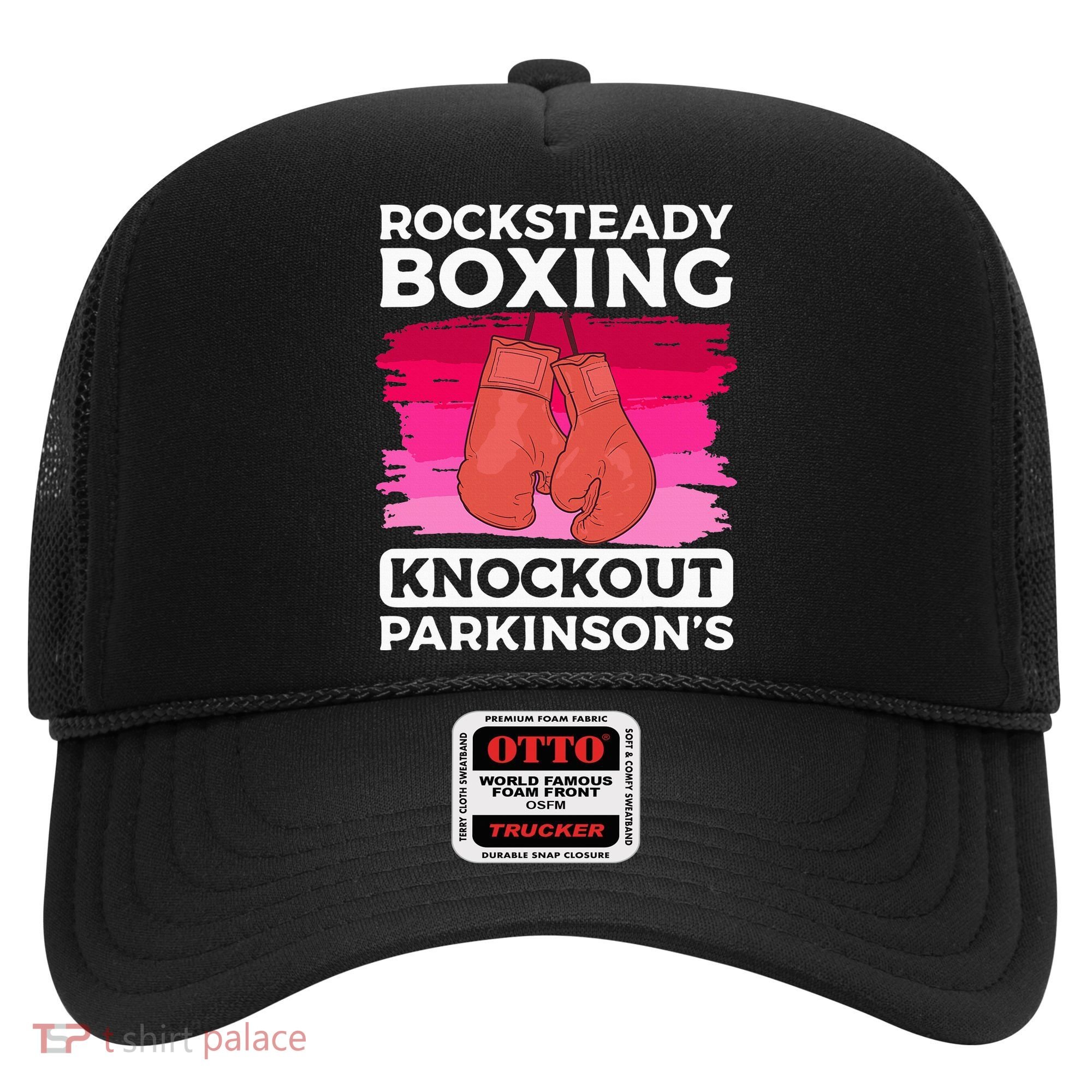Rock Steady Boxing Knock Out ParkinsonS Awareness Hat