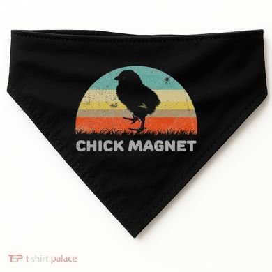 Retro Style Chick Magnet USA-Made Doggie Bandana