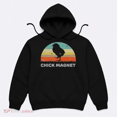 Retro Style Chick Magnet Hoodie