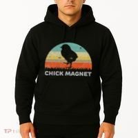 Retro Style Chick Magnet Hoodie thumb 2