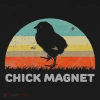 Retro Style Chick Magnet Long Sleeve Shirt thumb 2
