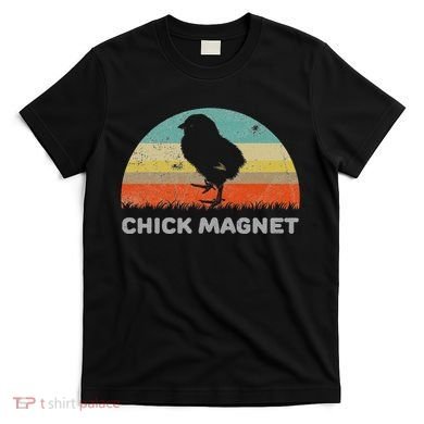 Retro Style Chick Magnet T-Shirt
