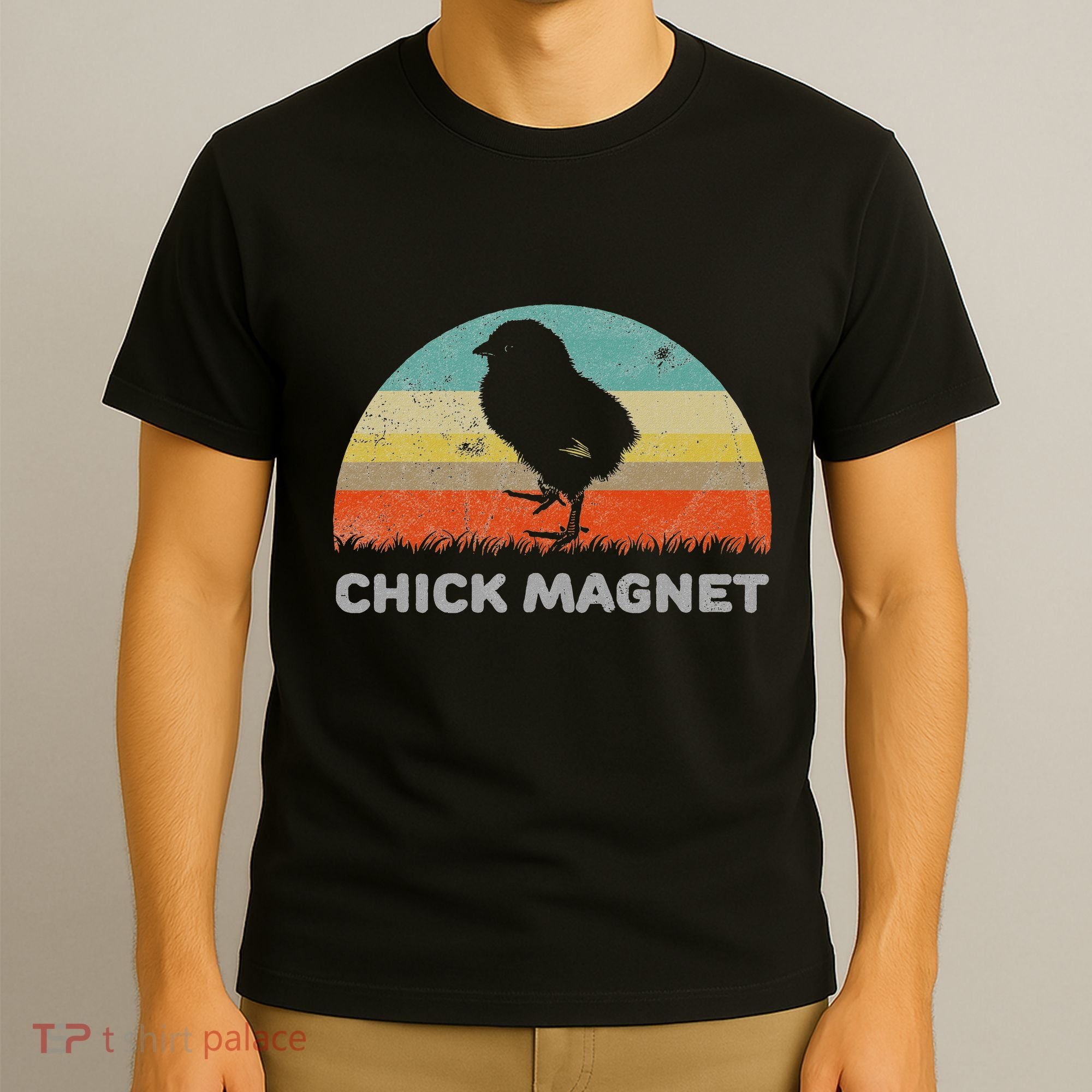 Retro Style Chick Magnet T-Shirt