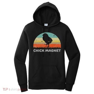 Retro Style Chick Magnet Women's Hoodie