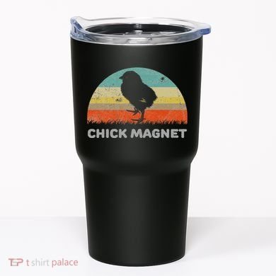 Retro Style Chick Magnet Tumbler