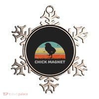 Retro Style Chick Magnet Ornament thumb 0