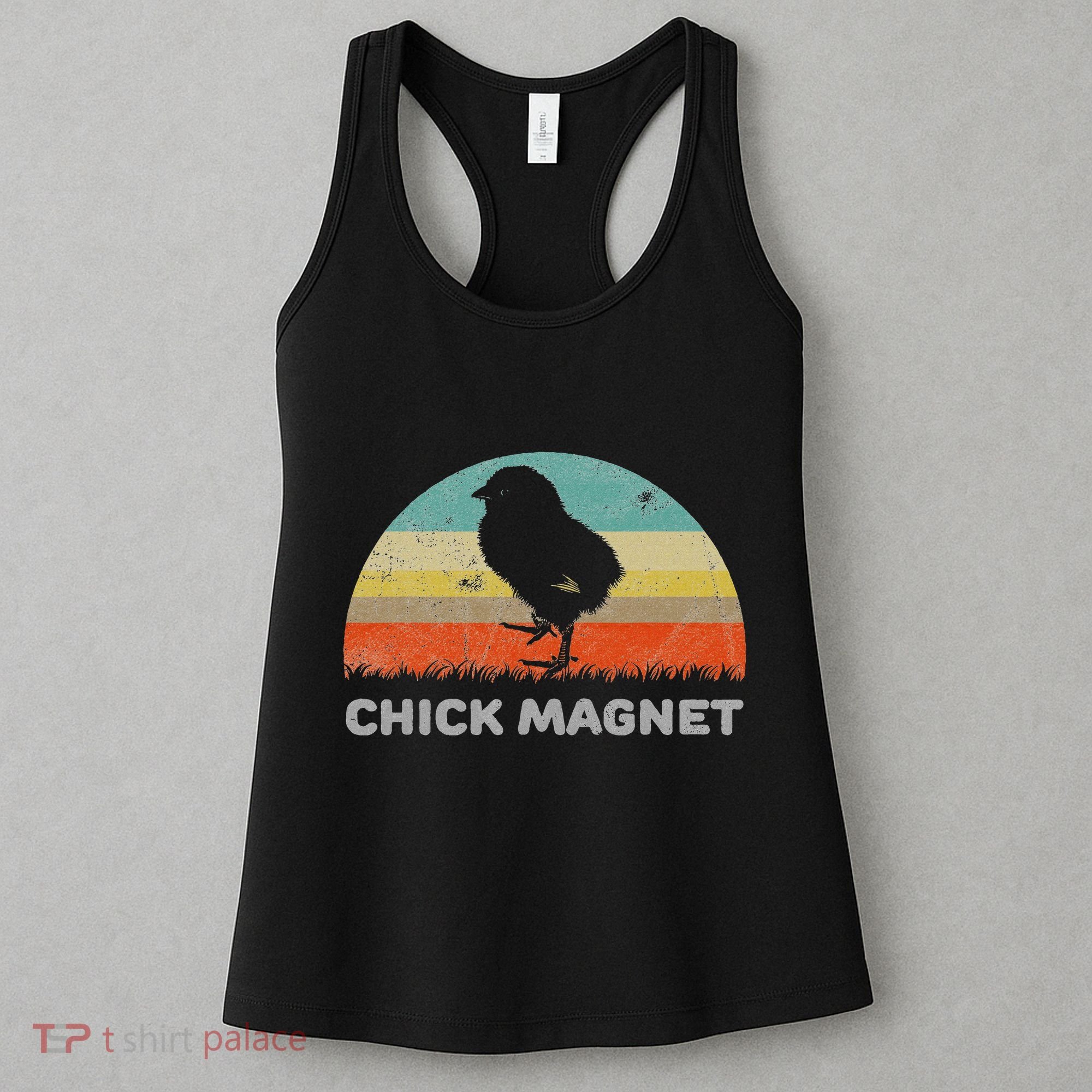 Retro Style Chick Magnet Women's Tank Top