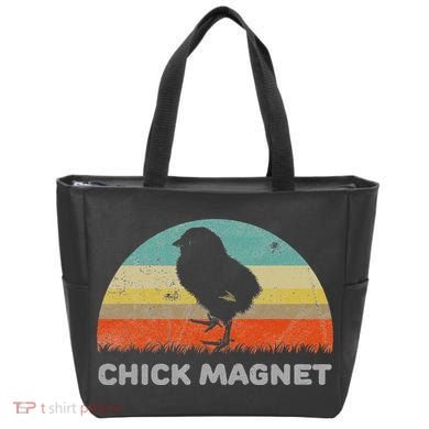 Retro Style Chick Magnet Tote Bag