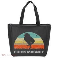 Retro Style Chick Magnet Tote Bag thumb 0
