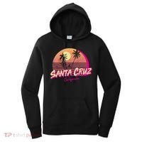 Retro Santa Cruz California Beach Sunset Gift Women's Hoodie thumb 0