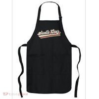 Retro Santa Cruz California Saying Surfer Apron thumb 0