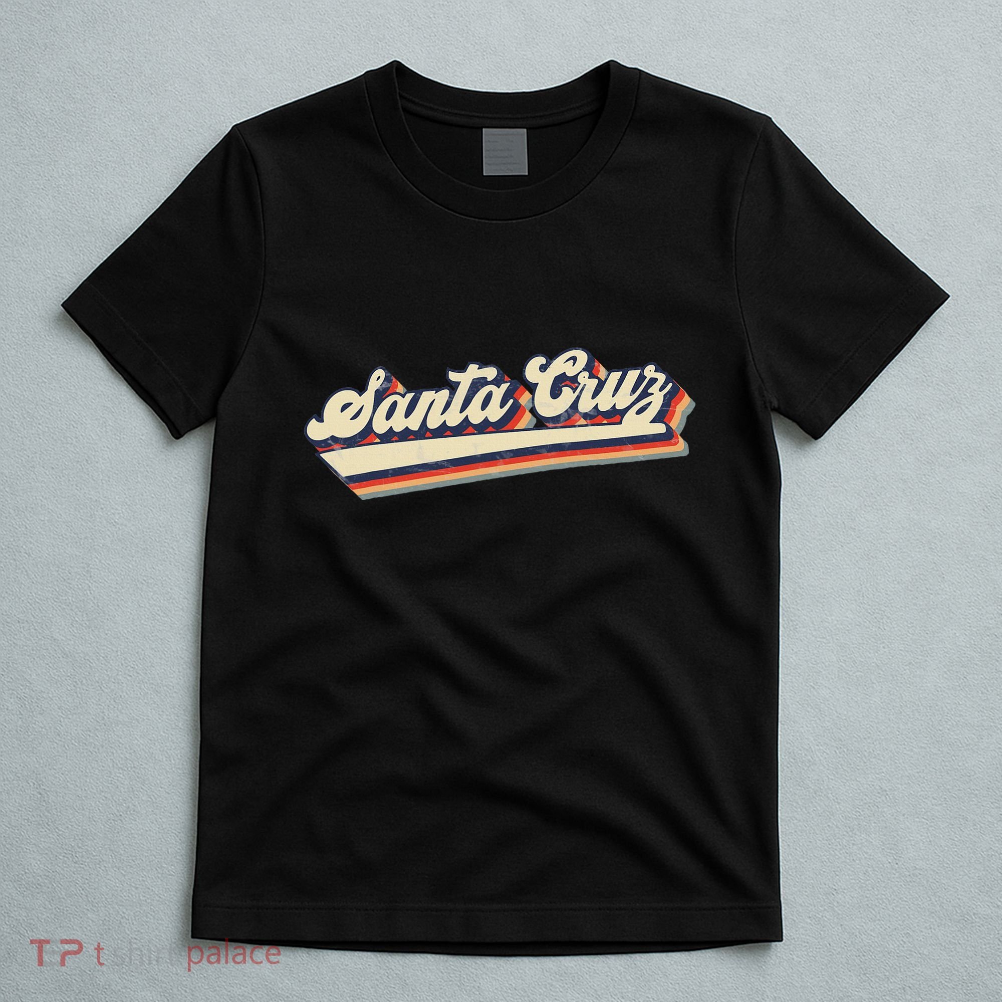 Retro Santa Cruz California Saying Surfer T-Shirt